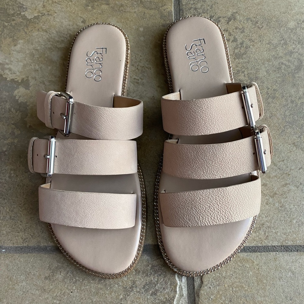 Franco Sarto Kasa cream sandals
